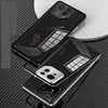 For ROG Phone 9 Pro Case,Metal Aluminium Magnet Shockproof Shell,Camera Protection Transparent Phone Case Funda For ROG Phone 9 2