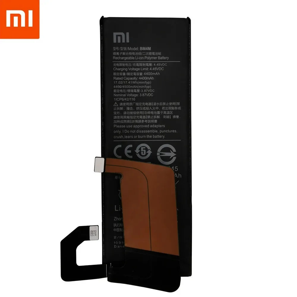 100% Original New 4500mAh Replacement Battery BM4M For Xiaomi Mi 10 Pro 5G 10Pro Genuine Phone Bateria Batteries +Gift Tools