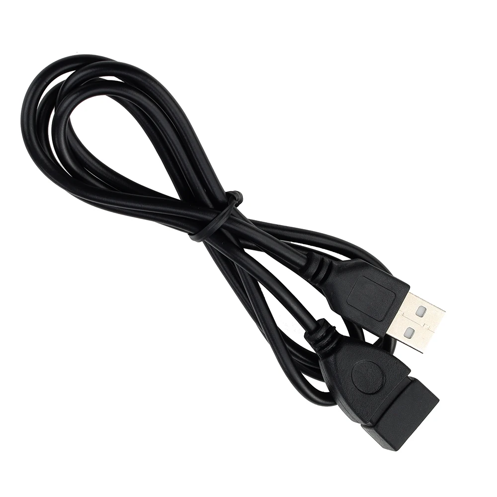 

500 шт. 1 м USB 2,0 Удлинительный шнур Удлинительный кабель для ноутбука ПК SSD провод для зарядки данных