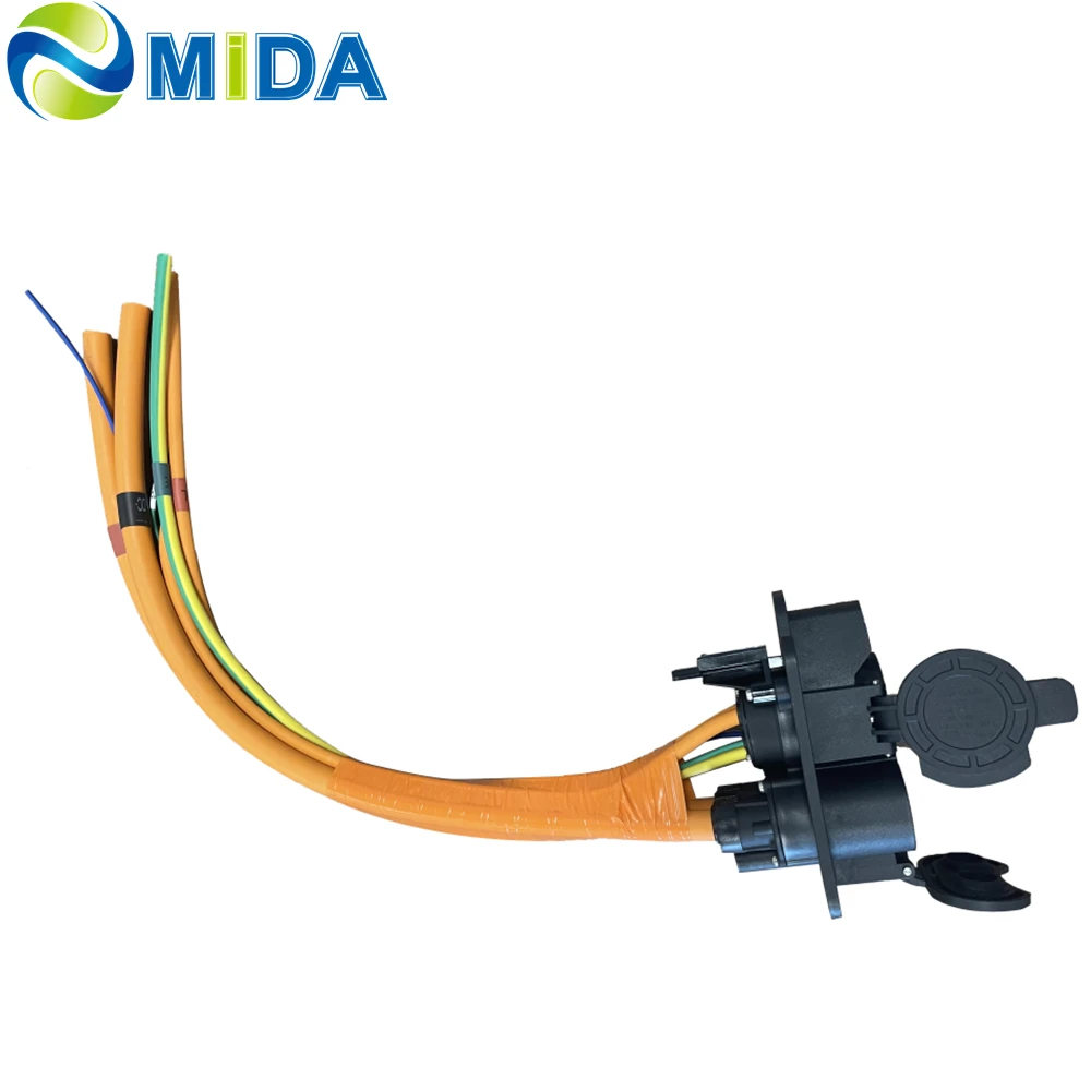 소켓 150A DC 충전기, DC 1000V 커넥터, 입구 DC CCS 콤보 1 EV 소켓