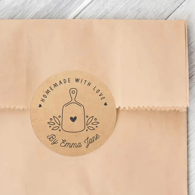 500 Stück individuelle Aufkleber, Logo, personalisierte Hochzeitsetiketten, Dankesaufkleber, Tassenaufkleber, wasserfest, transparentes PVC-Versiegelungsetikett – Detail 6