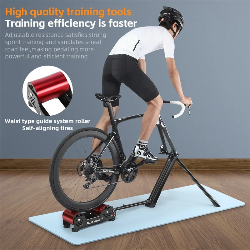 Indoor Trainer Stand Magnetic Resistance Bike Stand WEST BIKING