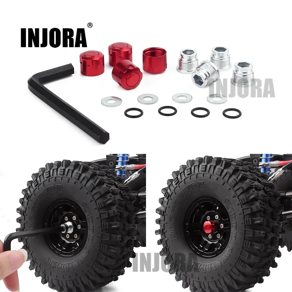 RCクローラーホイールハブ For Axial For SCX10 For TRX4 For TRX6 For