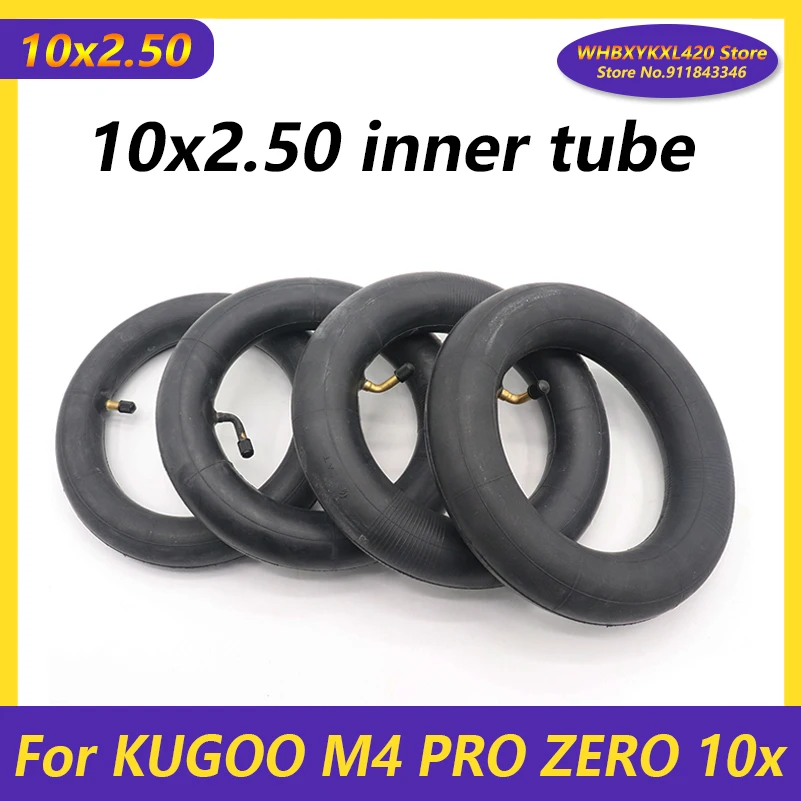 10-дюймовая внутренняя трубка для электрического скутера 10X2.50 10x2 5 255x80 шина KUGOO M4 PRO