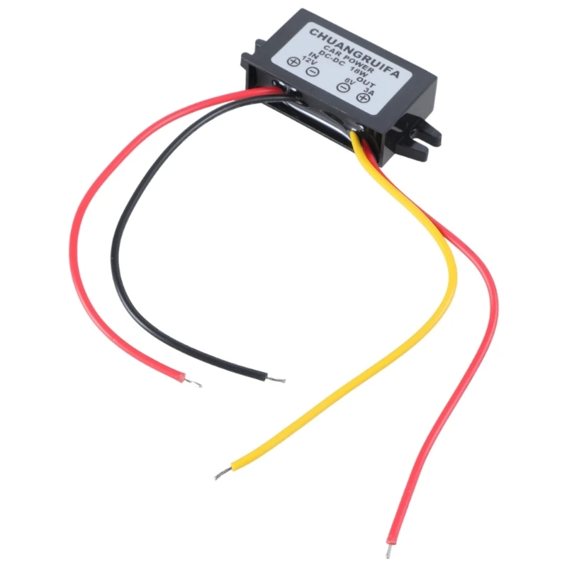 DC/DC 컨버터 12V 6V 18W 최대 3A 전원 공급 장치 방수 M13, 직송