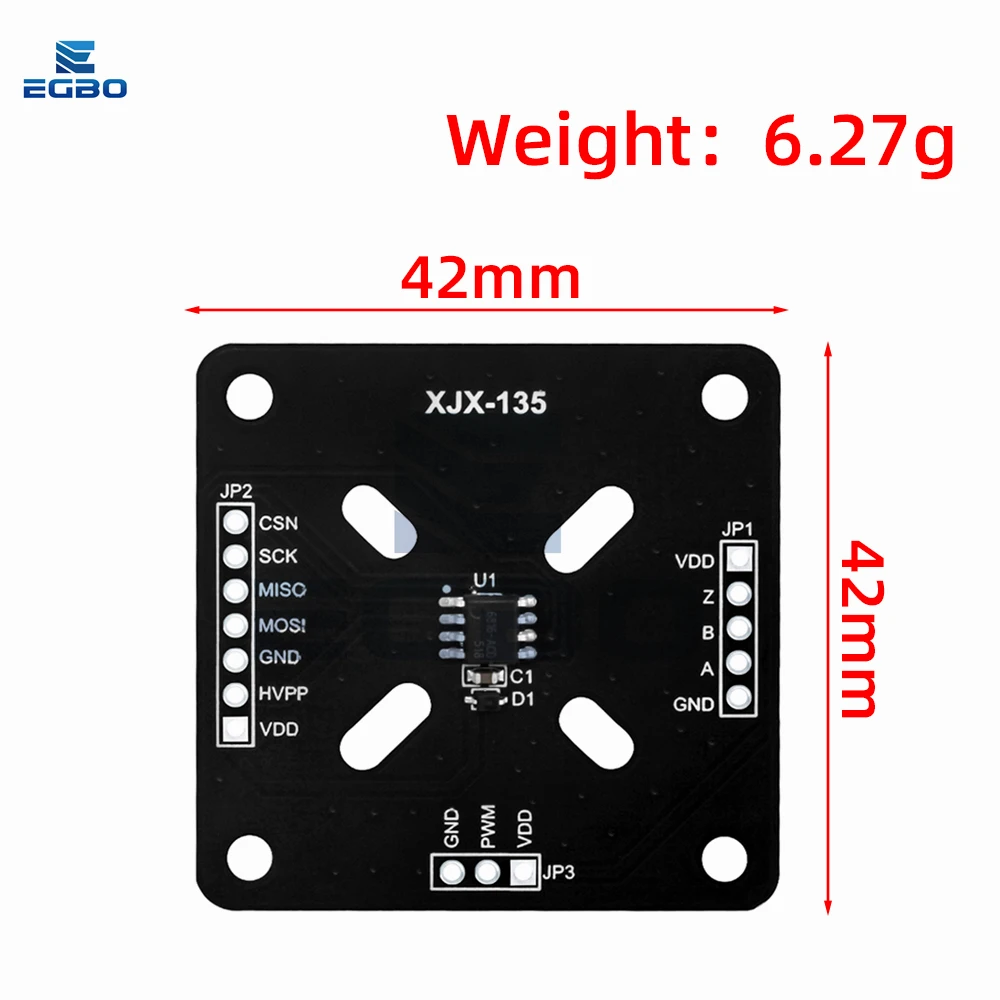 1~10PCS MT6701/MT6816,XJX-134/XJX-135 Magnetic Encoder Evaluation
