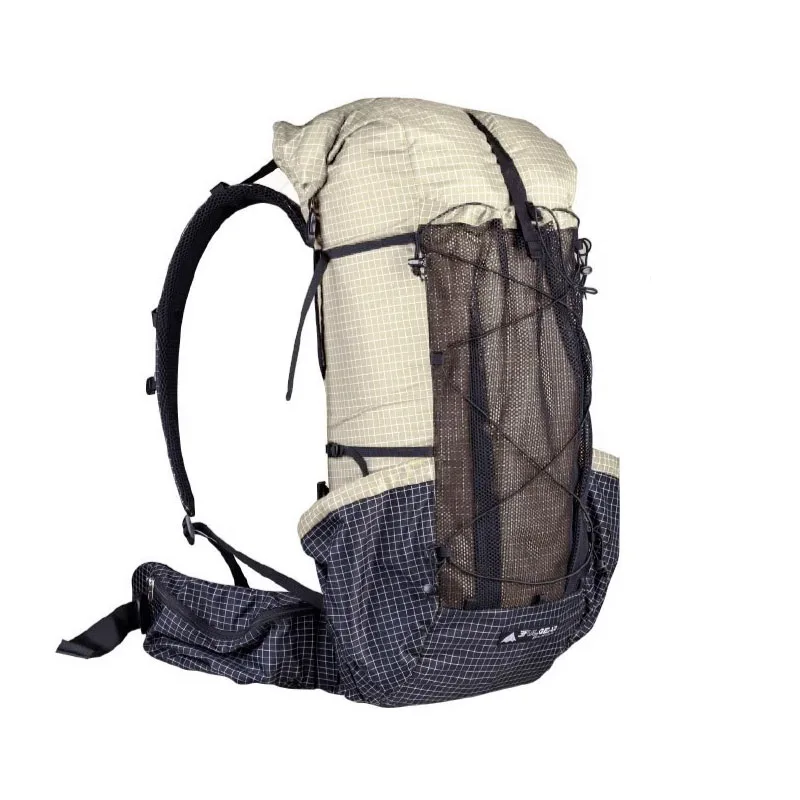 3F 880 Grams QiDian Pro UHMWPE  40+16L Outdoor Hiking Ultralight Backpack 2