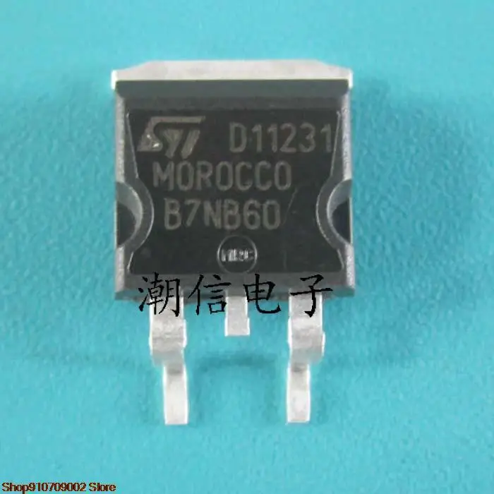 

5pieces B7NB60 STB7NB60TO-263 original new in stock