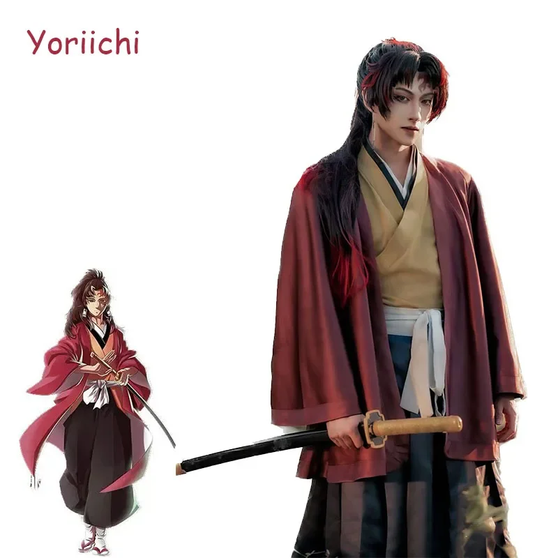 Anime Tsugikuni Yoriichi Cosplay Costume Kimetsu No Yaiba Full Set anime-tsugikuni-yoriichi-cosplay-costume-kimetsu-no-yaiba-full-set