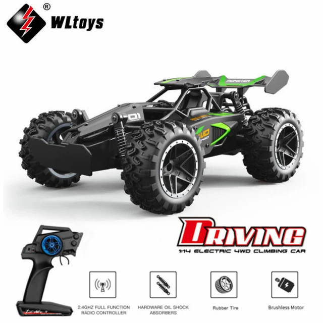 1:18 2.4GHZ RC Car High Speed Remote Control Off-road Car Metal Body RC  Racing Car Foot Off-road Vehicle Children's Toys - AliExpress