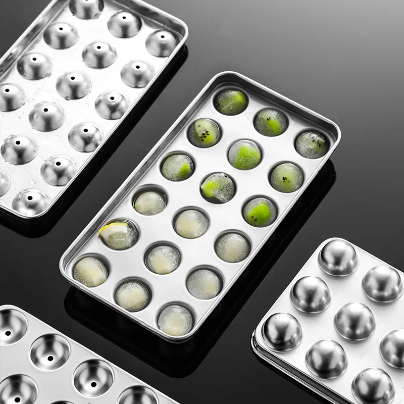 

304 Ice Tray Mold Ice Hockey Ice Bar Ice Cube Jelly Mold with Cover Ice Tray Home Ice Tray Ice Box Chocolate Mold