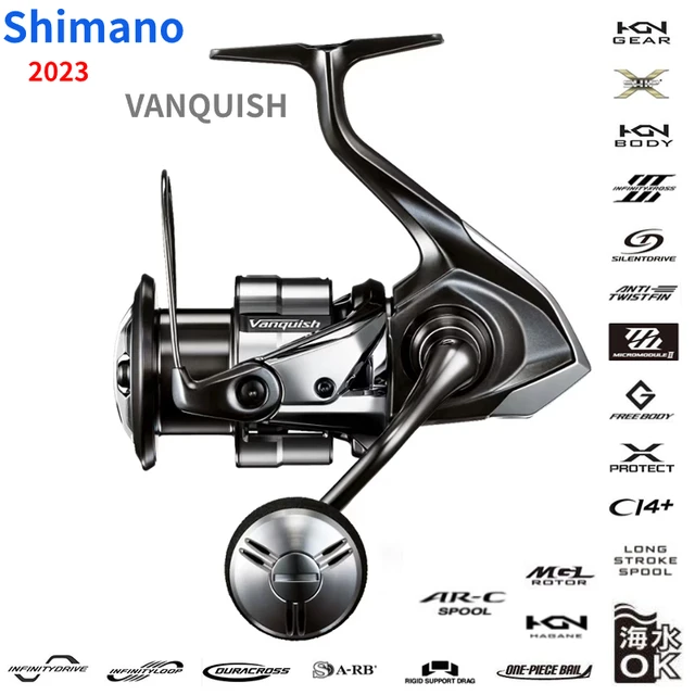 2023 Shimano Vanquish True Lightness Spinning Fishing Reels