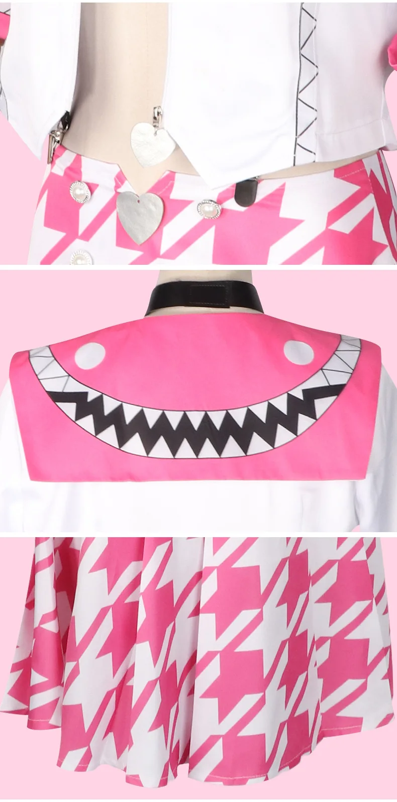 Persona 4: Rise Kujikawa | Pink School Uniform Cosplay Costume 25 Persona 4 Rise Kujikawa Sailor School Uniform Cosplay Costume