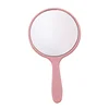1PC Handheld Makeup Mirror Round Makeup Vanity Mirror with Handle Hand  Compact Mirror Cosmetic  for Women 6