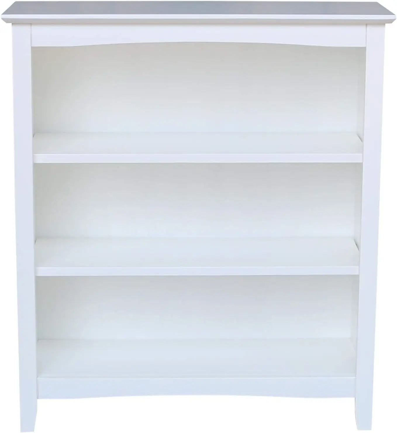International Concepts- 3 shelves Shaker Bookcas 2