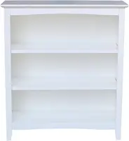 International Concepts- 3 shelves Shaker Bookcas 2