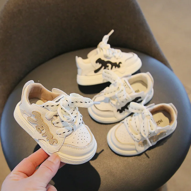 

2023 Spring Autumn Baby Casual Shoes Toddler Fashion Sneakers Hot Prewalkers First Walker Shoes White Sport Shoes