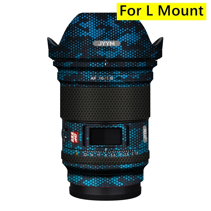 Viltrox AF 16mm F1.8 L 렌즈 스티커 (L 마운트용) 데칼 스킨 비닐 랩 보호 필름 코팅 AF16 AF16mm 16 1.8 F/1.8 L