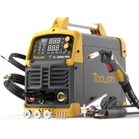 200A 4-in-1 Welder LCD Display Spool Gun Stick Lift TIG Dual Voltage Aluminum Welding Machine 1