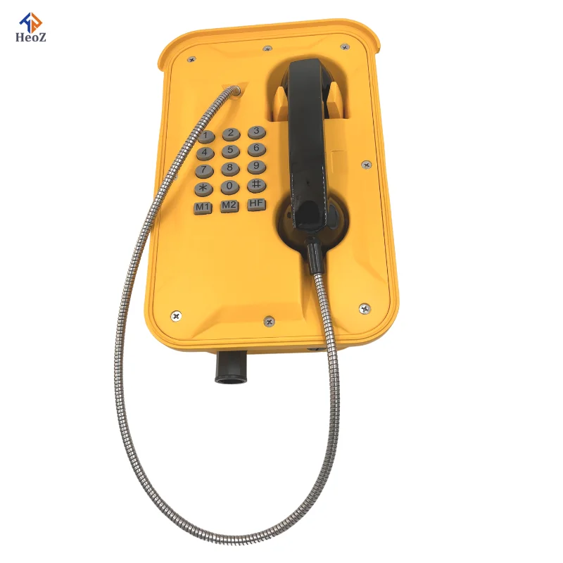 긴급용 중형 전화기 야외 4G SOS 호출 박스 기상 저항성 해양 철도 전화 산업용 SIP VoIP IP 스테이션