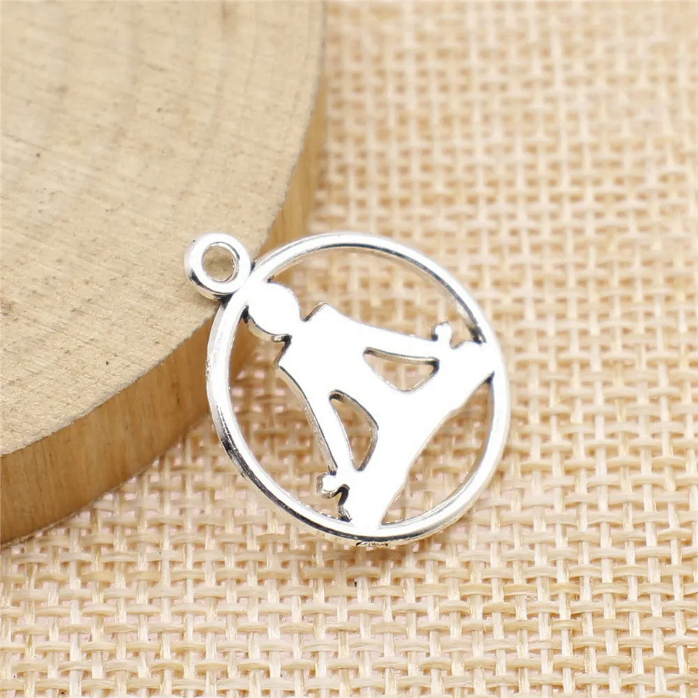 

Pendant Buddha Statue Charms Jewelry Tools 20x23mm 10pcs