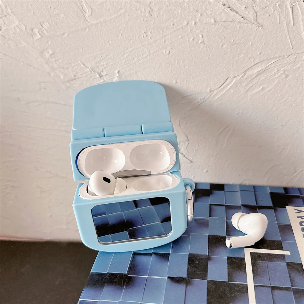 Miniso 3D Flip Hello Kitty For Apple AirPods Pro Pro2 Mirror