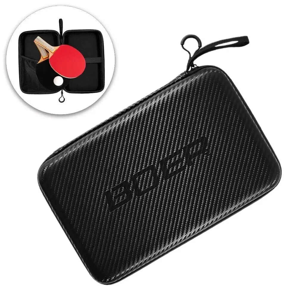 

EVA Ping Pong Paddle Bag New with Compartment Zip Table Tennis Bat Cover Sports Square Bag Ping Pong