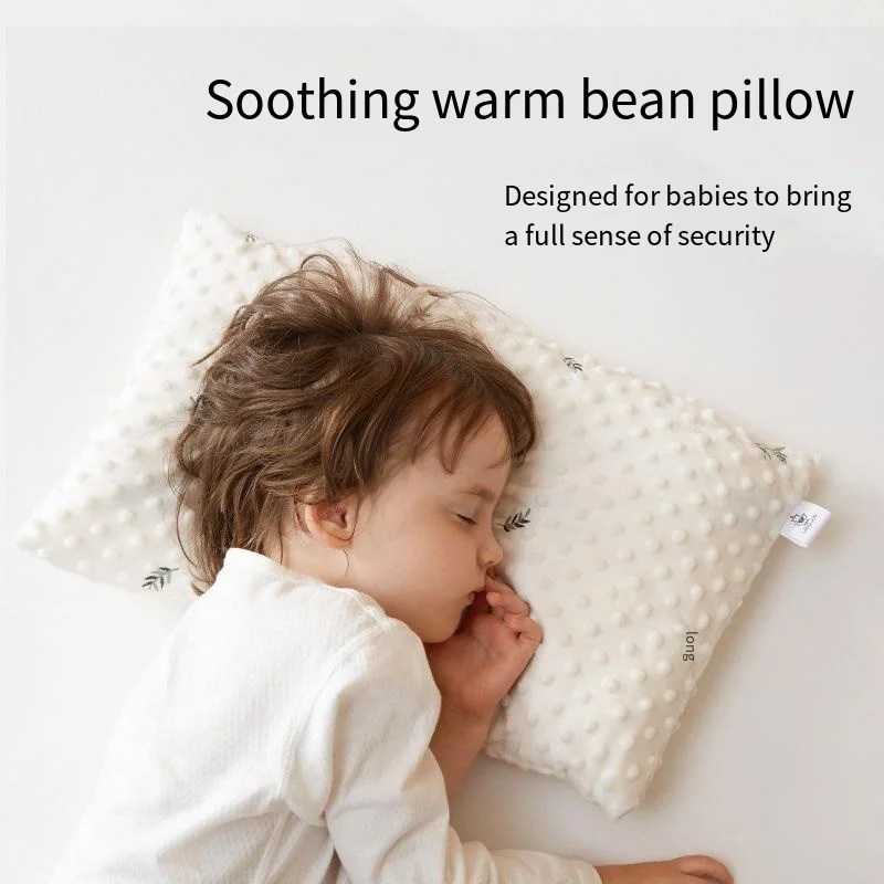 Children's Baby Pillow Class A Baby Pillow Pillowcase Kindergarten Double-sided Fleece Removable Autumn Winter