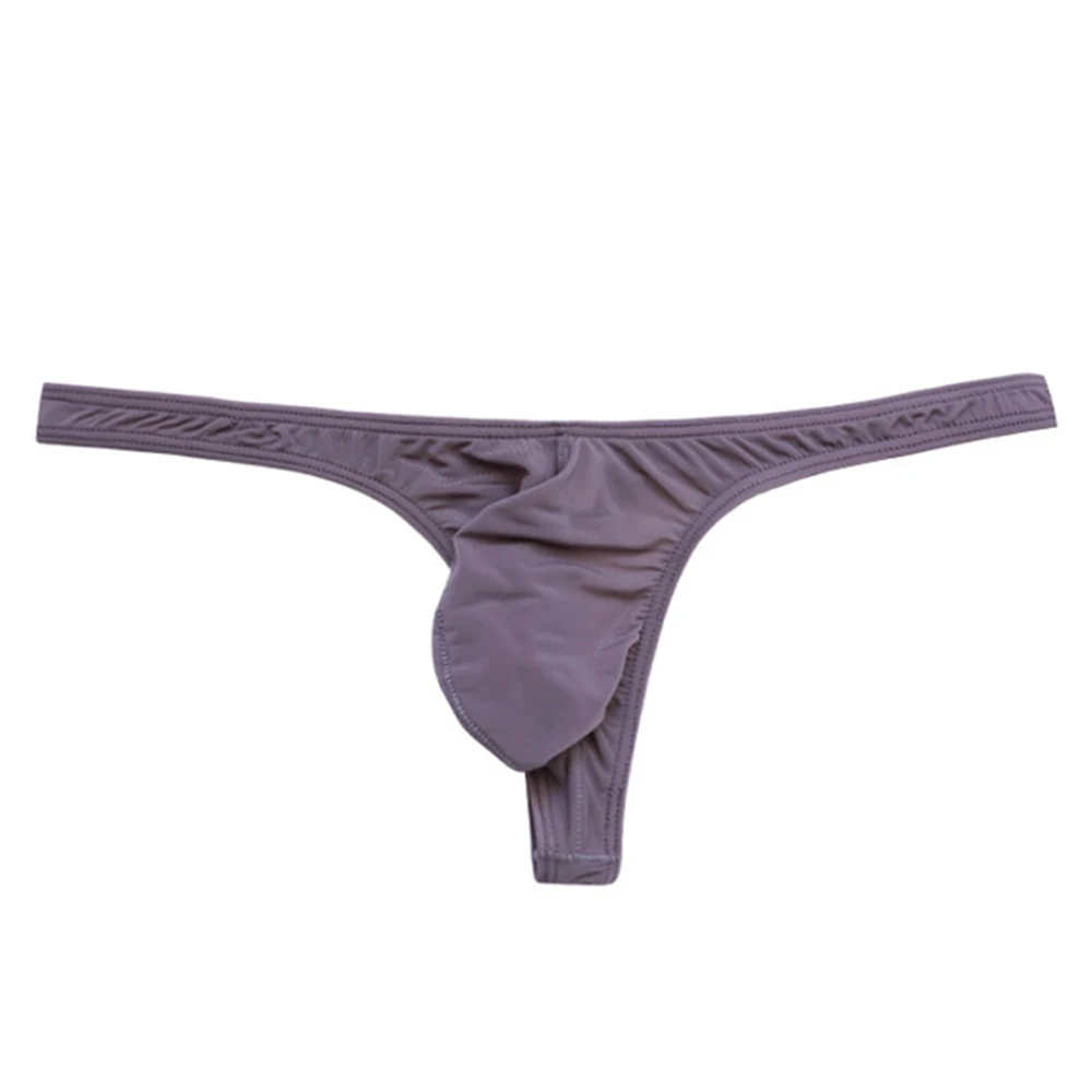 Men's Zebra Striped Low Rise Briefs & Thongs - Bugle Pouch Bikini & T-Back Underwear