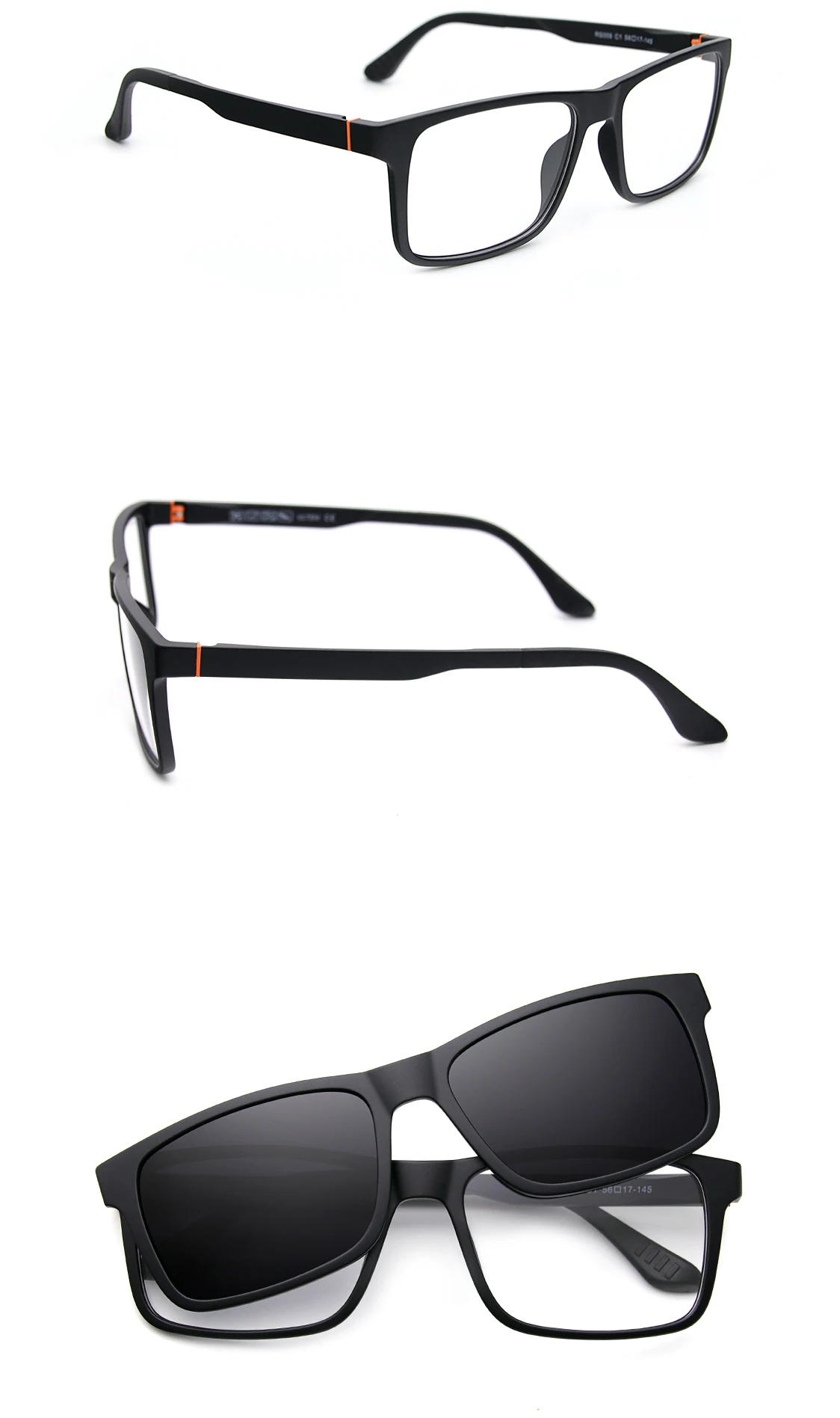Classic Magnetic Sunglasses And Optical Glasses Combo Frame_voghion.com