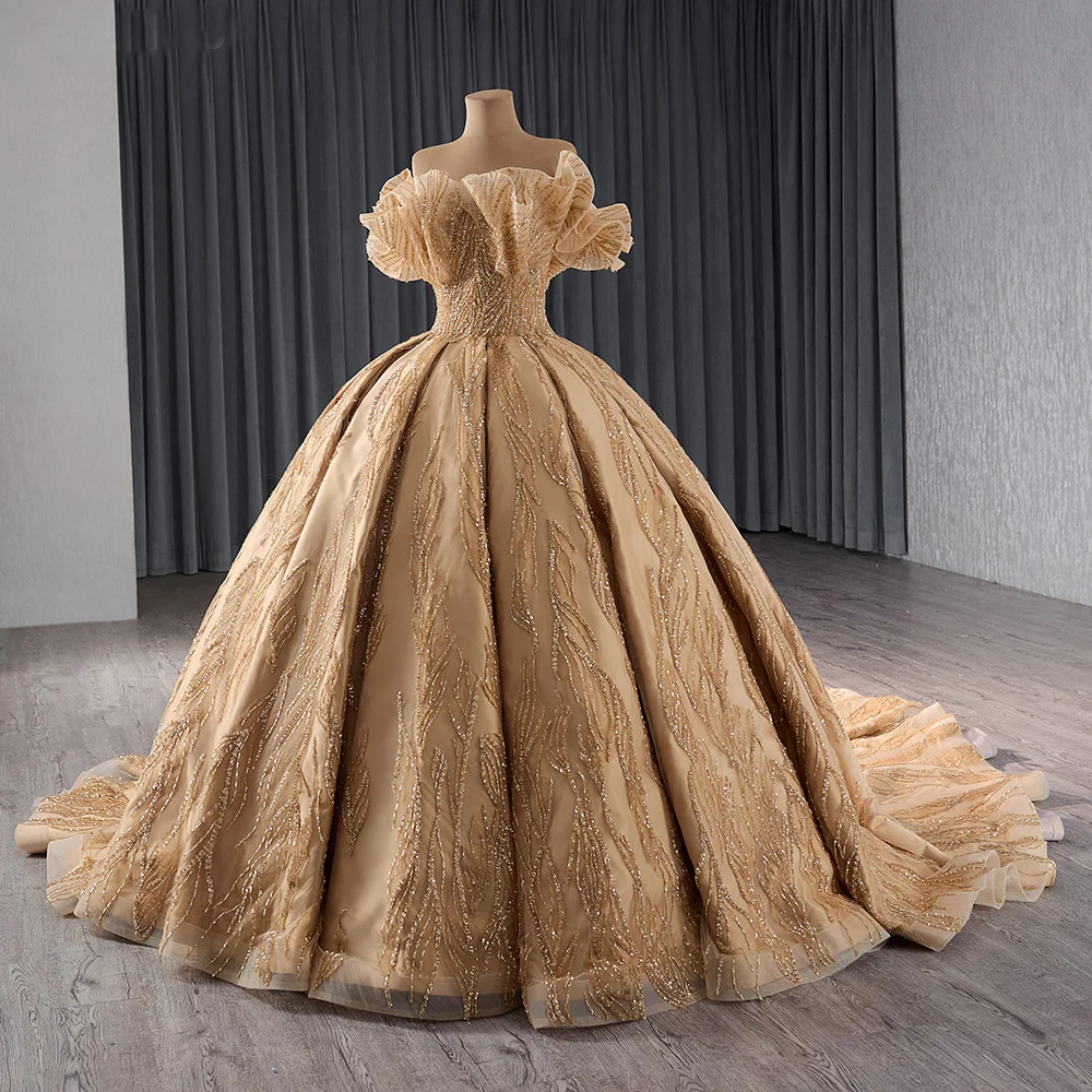 Luxury Lace Boat Neck Evening Dresses With Detachable Train Short Slevees Women Prom Dress Wedding Party Gowns robes de soirée 241066 4