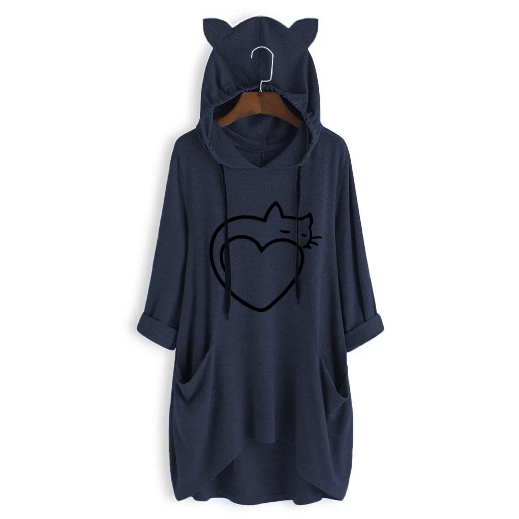 Spring New Women's Hoodie Casual Loose Sweater Fashion Top Sweatshirt Harajuku Hoodie