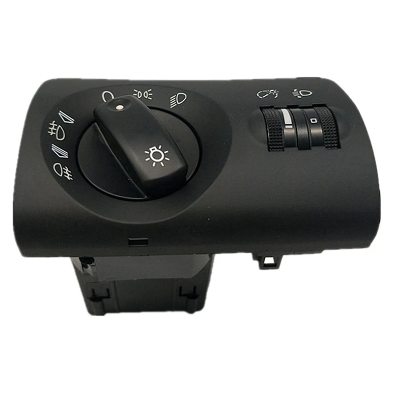 

Automotive Headlight Adjustment Switch Headlight Combination Switch Fog Light Switch Knob Parts For A6 S6 C5 4B1941531F