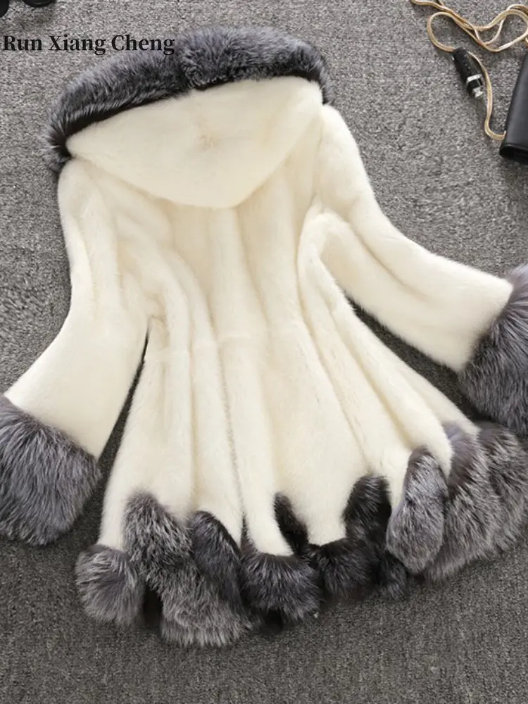 2023 Autumn and Winter Free Shipping Classic Luxury Cold and Warm Protection Fur Vest High Street Casual Style Soft Fox Fur Coat