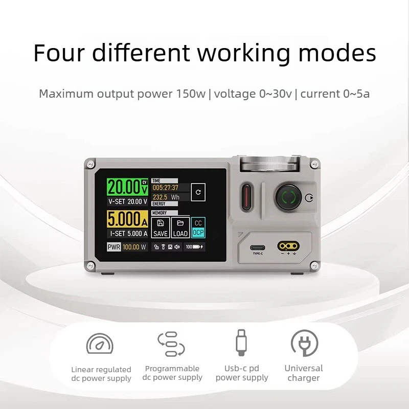 ISDT MP305B Multi-functional Linear DC Regulated Power Supply Intelligent Active Cooling System for RC FPV Drones