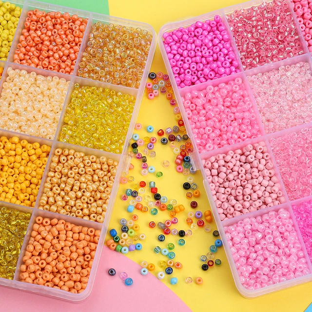 6000PCS Colorful Rice Bead Set 5