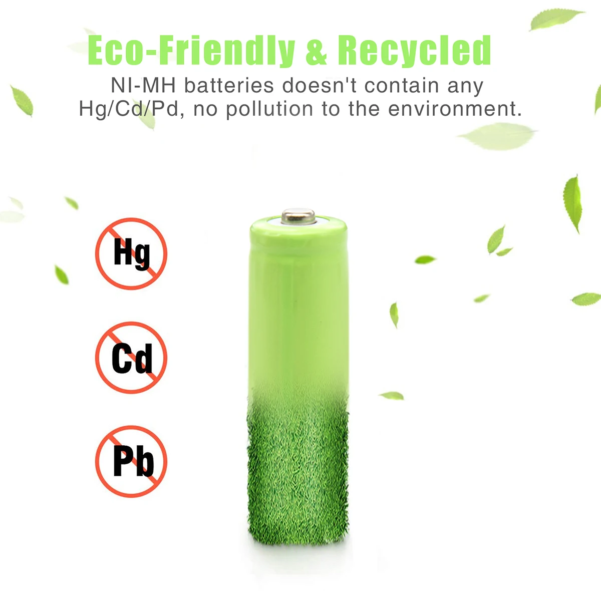 4-8PCS 1200mAh 1.5V AA Ni-Mh Recharge Battery Constant High Efficiency Output 1200 Cycles For Mouse Microphone Alkaline Battery rechargeable battery