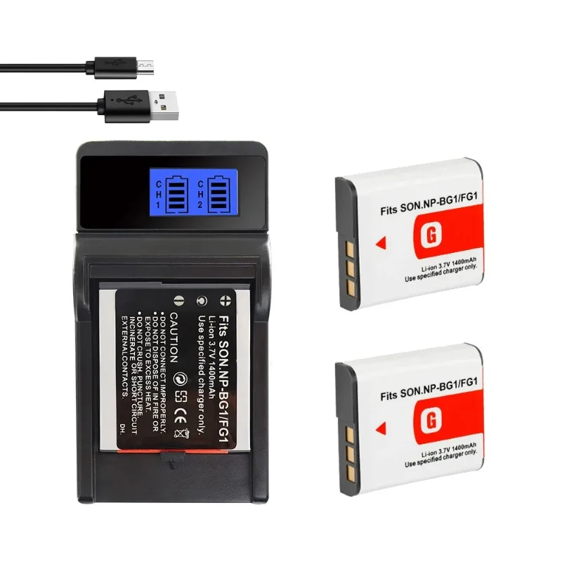 Np-Bg1 Np-Fg1 Batteria Per Sony Cyber-Shot Dsc-W100 Dsc-Wx1 Dsc-H3 Dsc-H7 Dsc-H9 Dsc-H10 Dsc-H20 Dsc-H50 Dsc-H55 Batterie