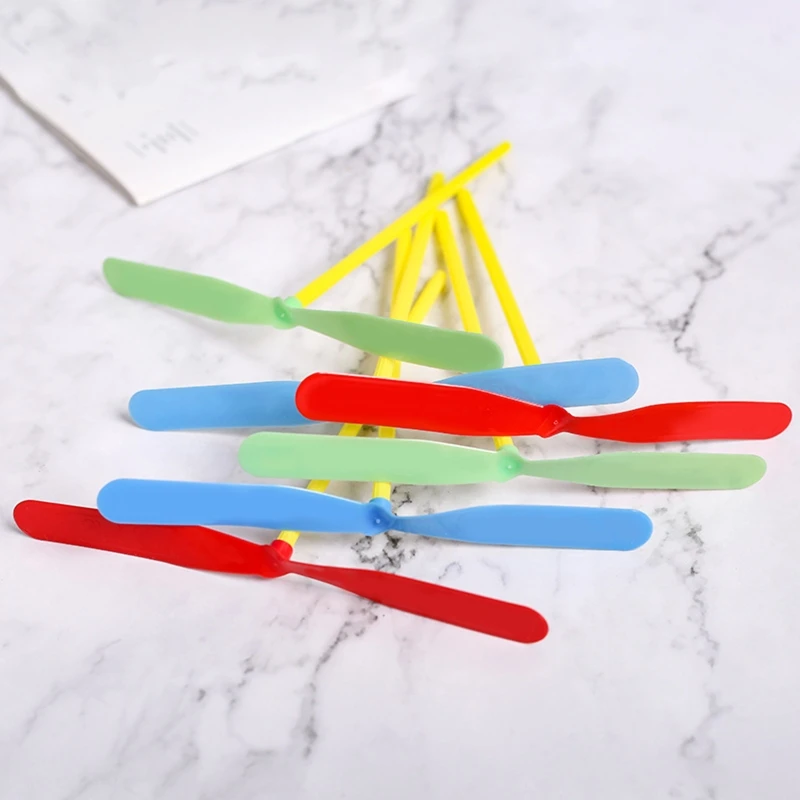 Bamboo Flying Toy 100pcs for Children Outdoor Play