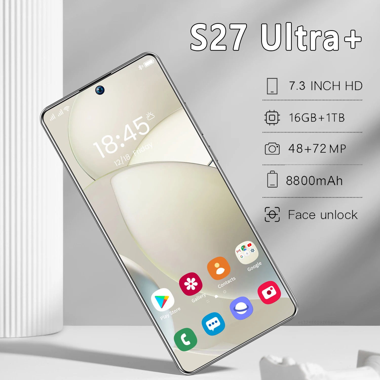 Original-S27-Ultra-smartphone-7-3HD-Screen-16GB-1TB-8800Mah-Android13 ...