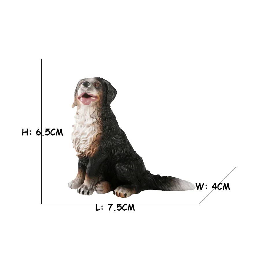 Lifelike Dog Figurine Set - Educational Collectible Toy for Kids and Home Decor Gifts