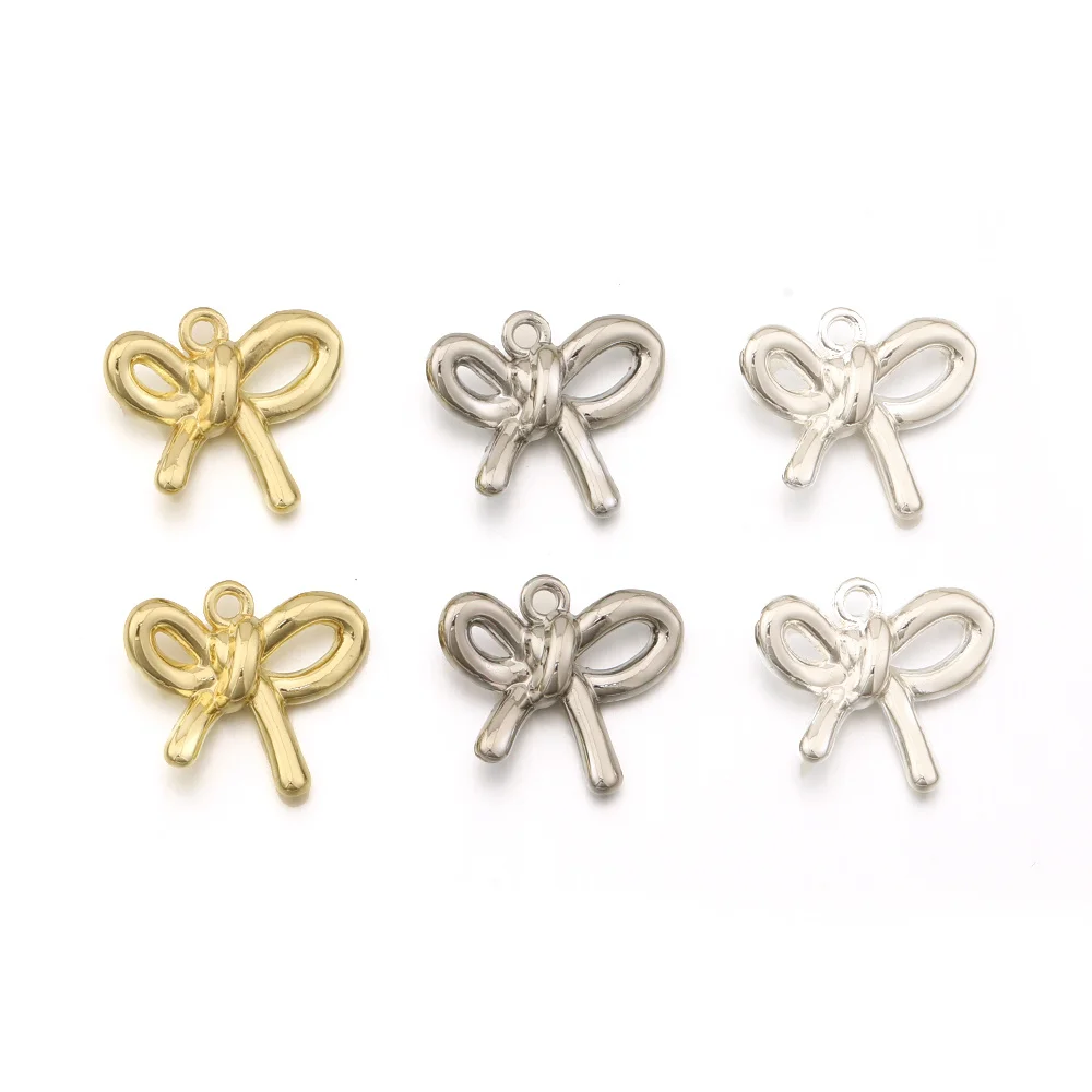 Cordial Design 100Pcs 17*20MM Bracelets Accessories/Hand Made/Zinc Alloy/Bowknot Shape/Jewelry Findings & Components/DIY Charms 1 Cordial Design 100Pcs 17*20MM Bracelets Accessories/Hand Made/Zinc Alloy/Bowknot Shape/Jewelry Findings & Components/DIY Charms - cordial