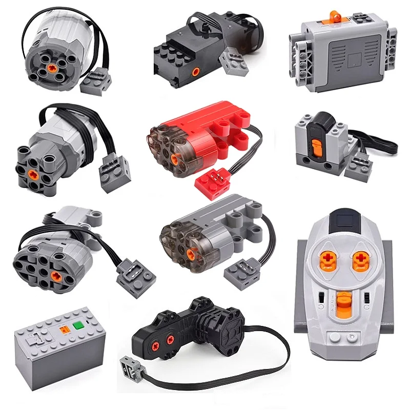 2PCS XL Motor Power Functions MOC Technology PF Blocks Speed Motor - View #6
