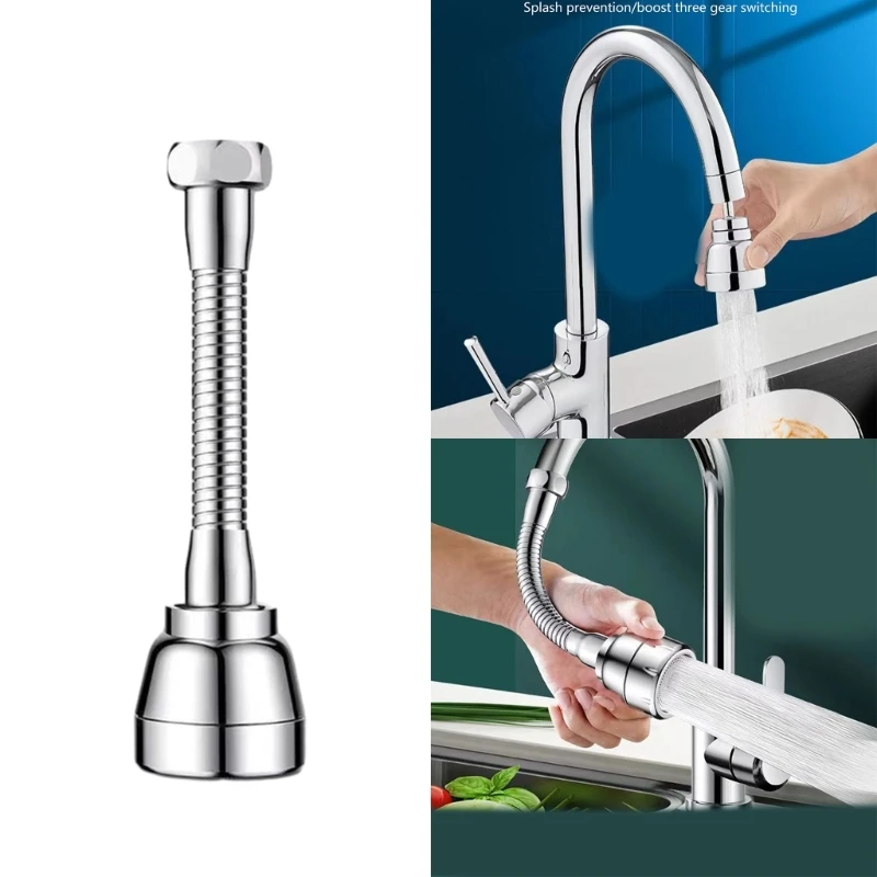 

Versatile Faucet Aerator Efficient Kitchen Sink Foam Maker Faucet Foam Extender Simple Installs for Kitchen & Bathroom Dropship