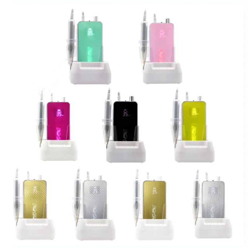 Различные профессиональные машинные портативные машинки для ногтей, дрели для ногтей