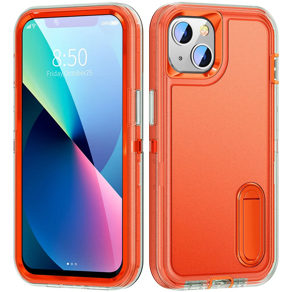 Super Thick All-inclusive Anti-drop Phone Case For iPhone X XR 6 7 8Plus 11 12 13 ProMax Case All-inclusive Anti-drop Phone Case iphone se silicone case