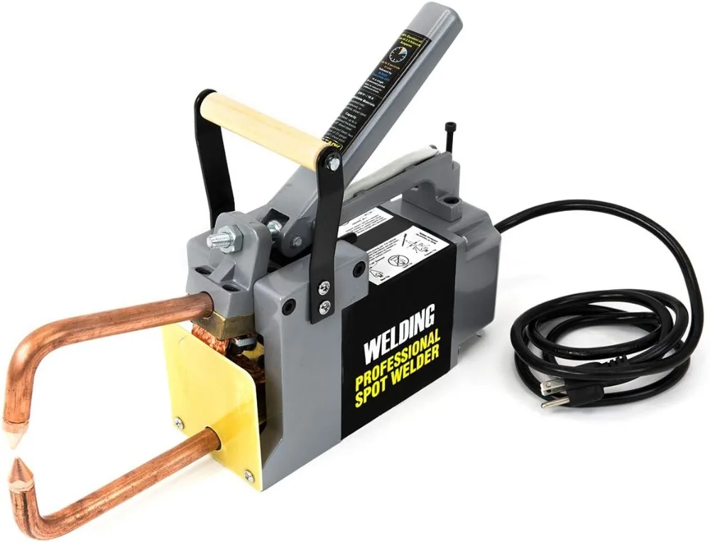 Portable Spot Welder 110V Handheld Gun 1/8" Tip 6" Throat Depth Electric Welding Tool