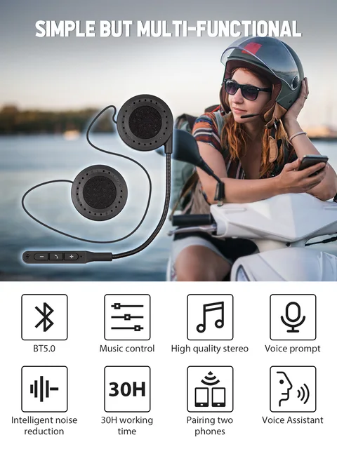 Synco Moman H1 H4 H2Pro sistema di interfono Wireless casco moto  comunicatore interfono compatibile con Bluetooth impermeabile - AliExpress