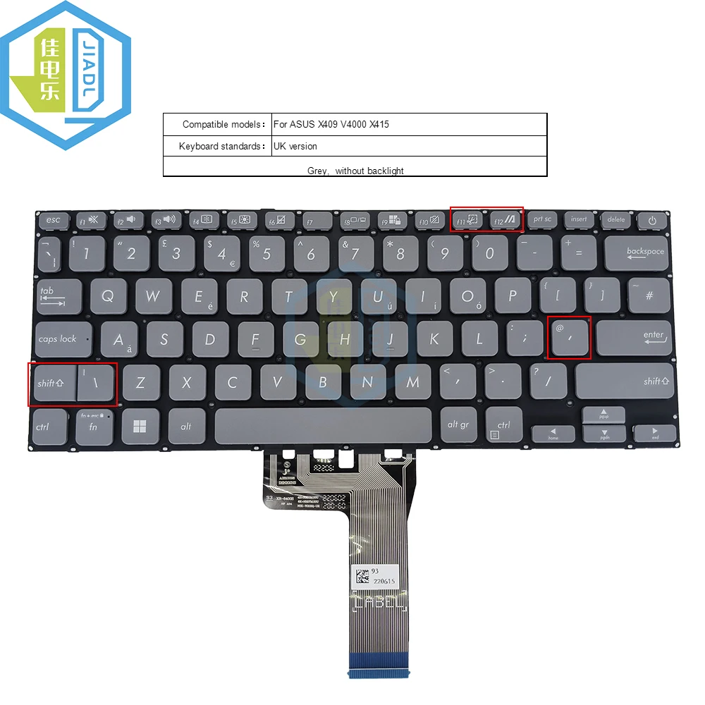 X415 Asus Vivobook 14 M415 SP Spanish RU Russian UK English TR