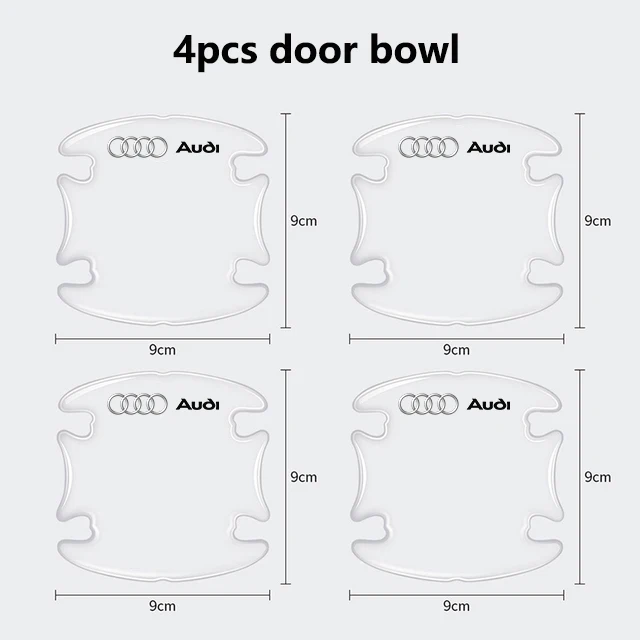 thumbnail image 1 of Pegatinas de tira de protección contra colisiones y arañazos para el borde de la puerta del coche, para Audi A4, B5, B6, A3, 8P, 8V, 8L, A5, A6, C6, C5, A1, A7, A8, Q2, Q3 TT, 1 of 5